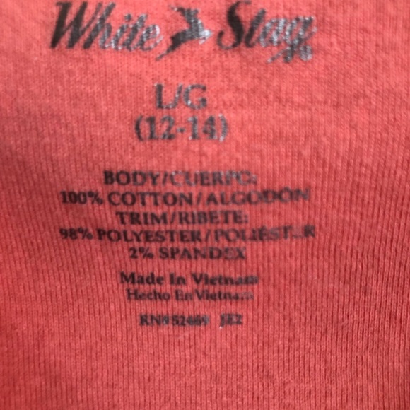 White Stag women's coral T large, 12/14, 100% cotton - Picture 4 of 6